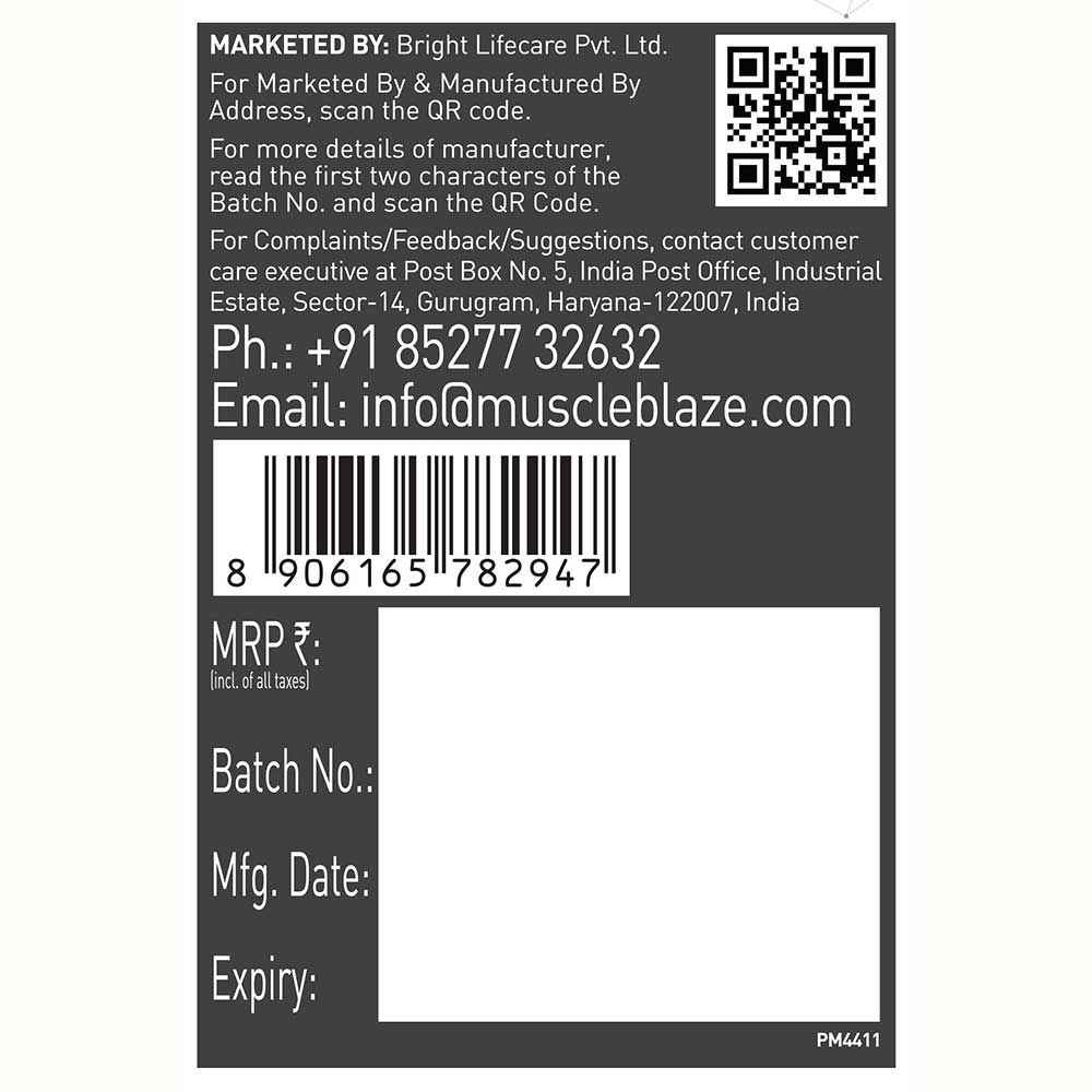 MuscleBlaze Biozyme Iso-Zero Low Carb Ice Cream Chocolate 4 kg