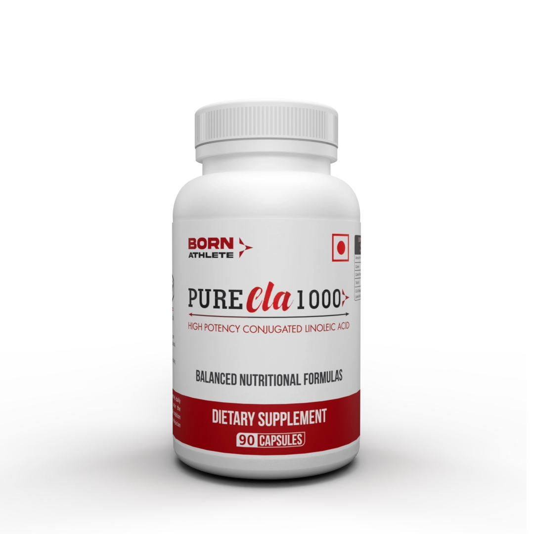 Born Athlete Pure CLA I High Potency Conjugated Linoleic Acid | 90 Capsules