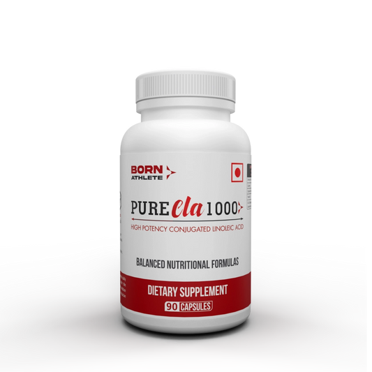 Born Athlete Pure CLA I High Potency Conjugated Linoleic Acid | 90 Capsules