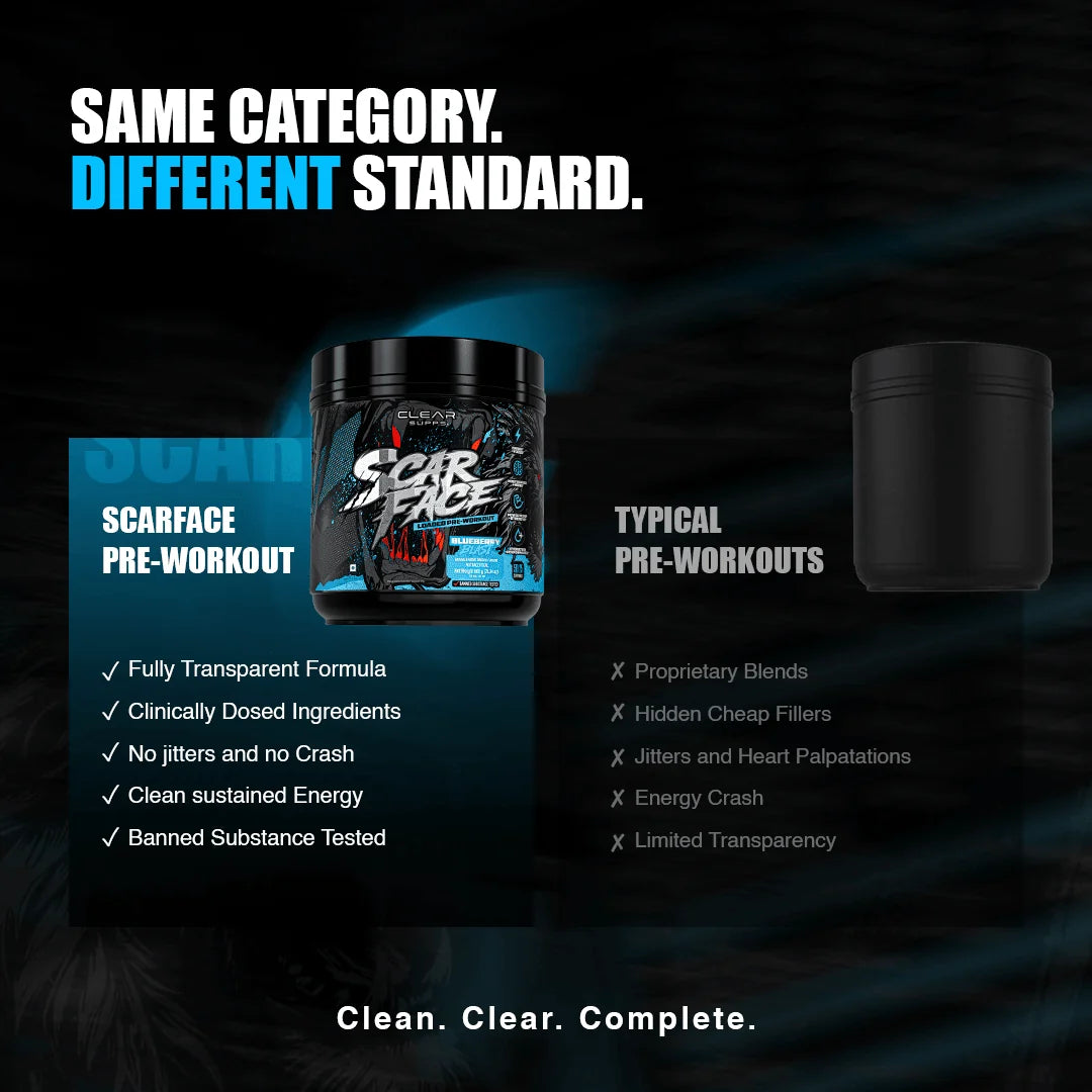 ClearSupps Scarface Pre Workout