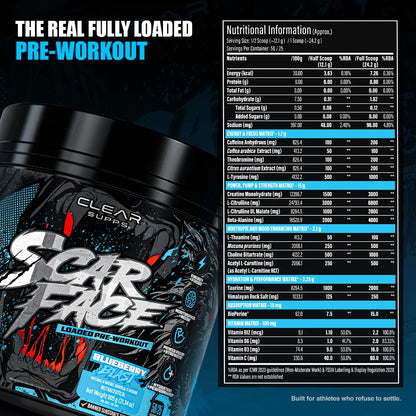 ClearSupps Scarface Pre Workout