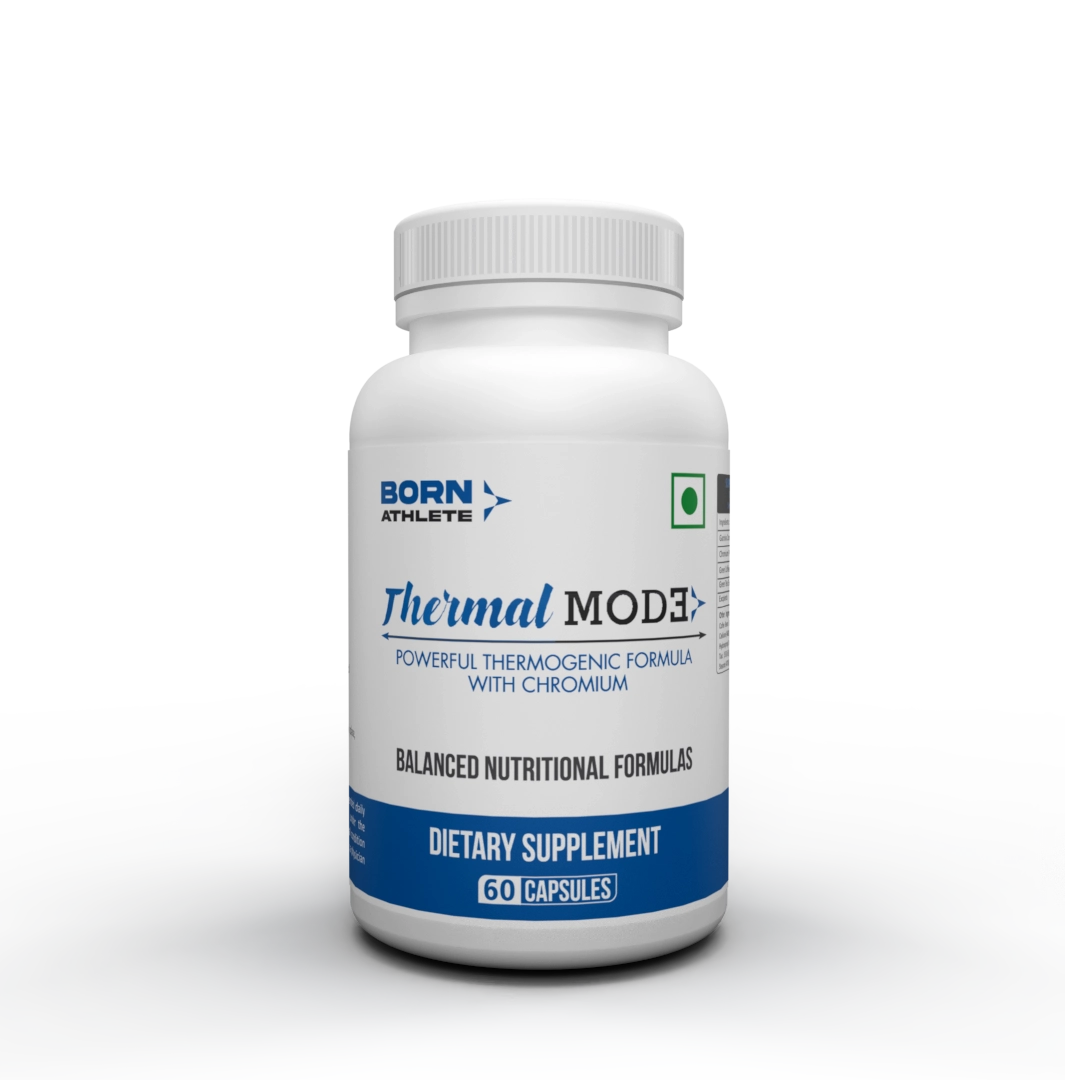 Born Athlete Thermal-Mode I Powerful Thermogenic Formula with Chromium