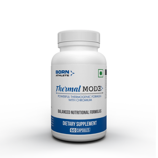 Born Athlete Thermal-Mode I Powerful Thermogenic Formula with Chromium