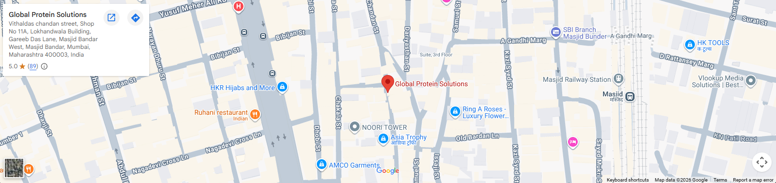 Our Location Banner